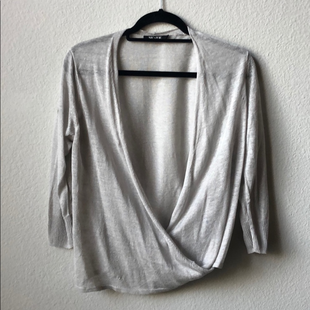 Nic + Zoe 4 way cardigan sweater